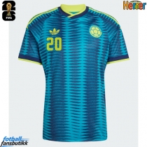 Colombia Juan Fernando Quintero #20 Bortedrakt VM 2026 Kortermet